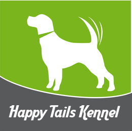happy tails kennel logo
